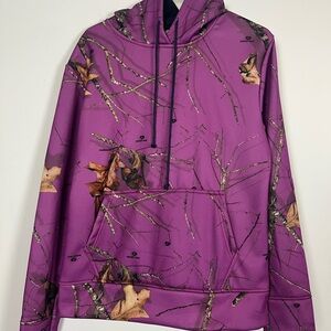 Mossy Oak Purple Camouflage Hoodie